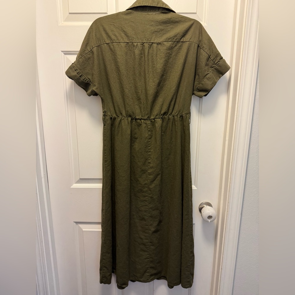 Zara Button-Front Dress - Picture 2 of 3